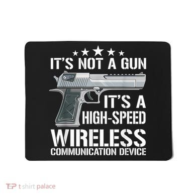 Its Not A Gun Meme Funny Its Not A Gun Mousepad