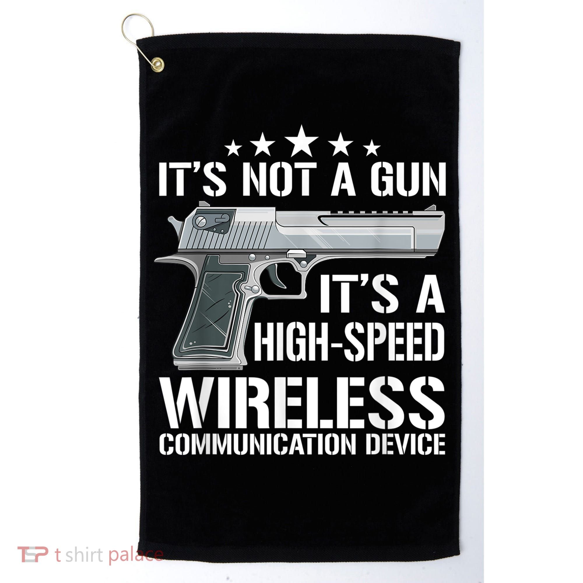Its Not A Gun Meme Funny Its Not A Gun Golf Towel