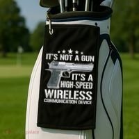 Its Not A Gun Meme Funny Its Not A Gun Golf Towel thumb 2