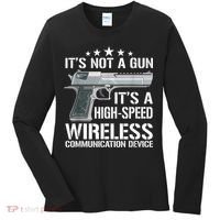 Its Not A Gun Meme Funny Its Not A Gun Women's Long Sleeve Shirt thumb 0