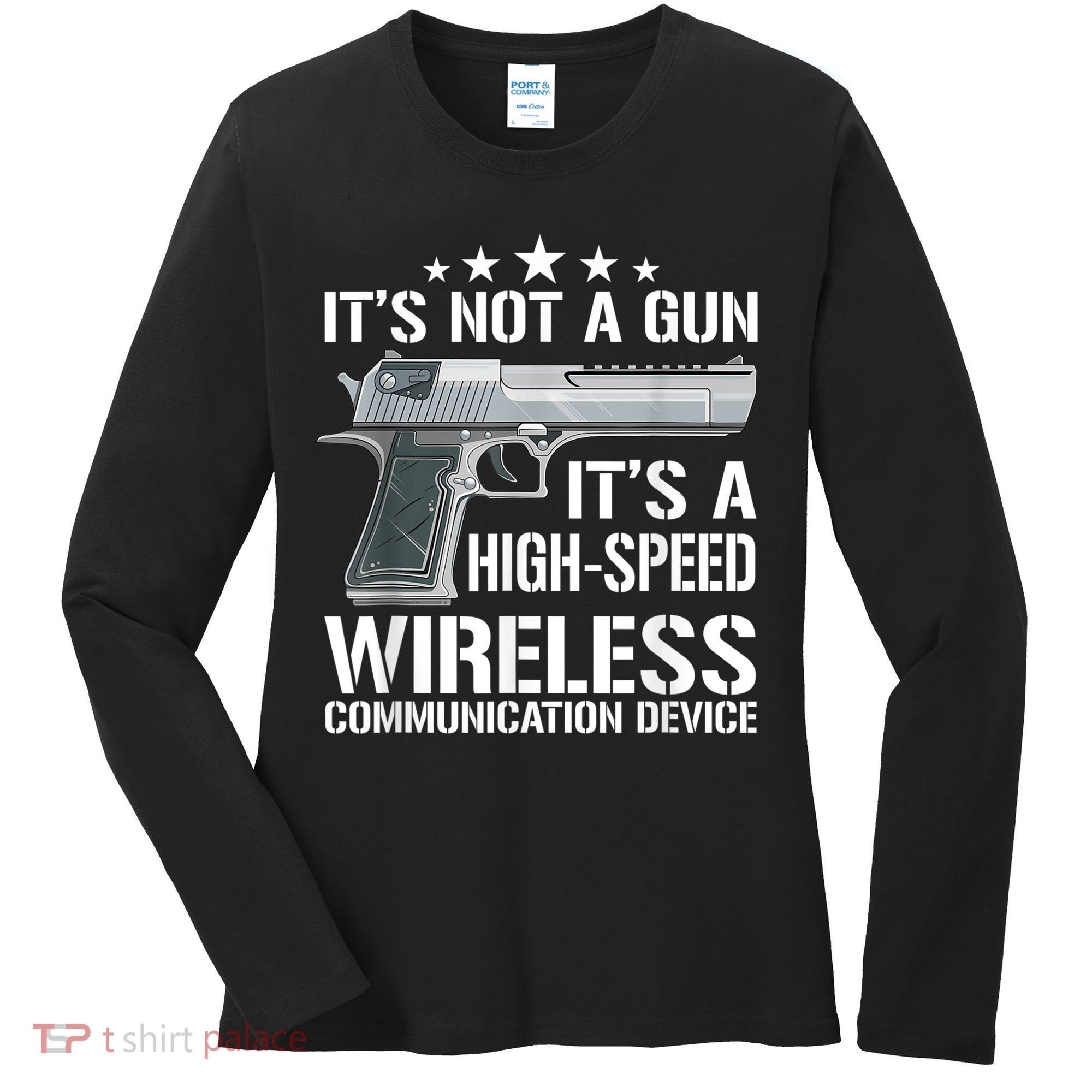 Its Not A Gun Meme Funny Its Not A Gun Women's Long Sleeve Shirt