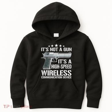 Its Not A Gun Meme Funny Its Not A Gun Kids Hoodie