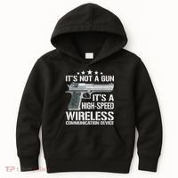 Its Not A Gun Meme Funny Its Not A Gun Kids Hoodie thumb 0