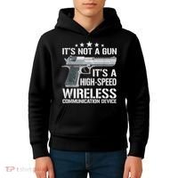 Its Not A Gun Meme Funny Its Not A Gun Kids Hoodie thumb 4