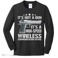 Its Not A Gun Meme Funny Its Not A Gun Kids Long Sleeve Shirt thumb 0