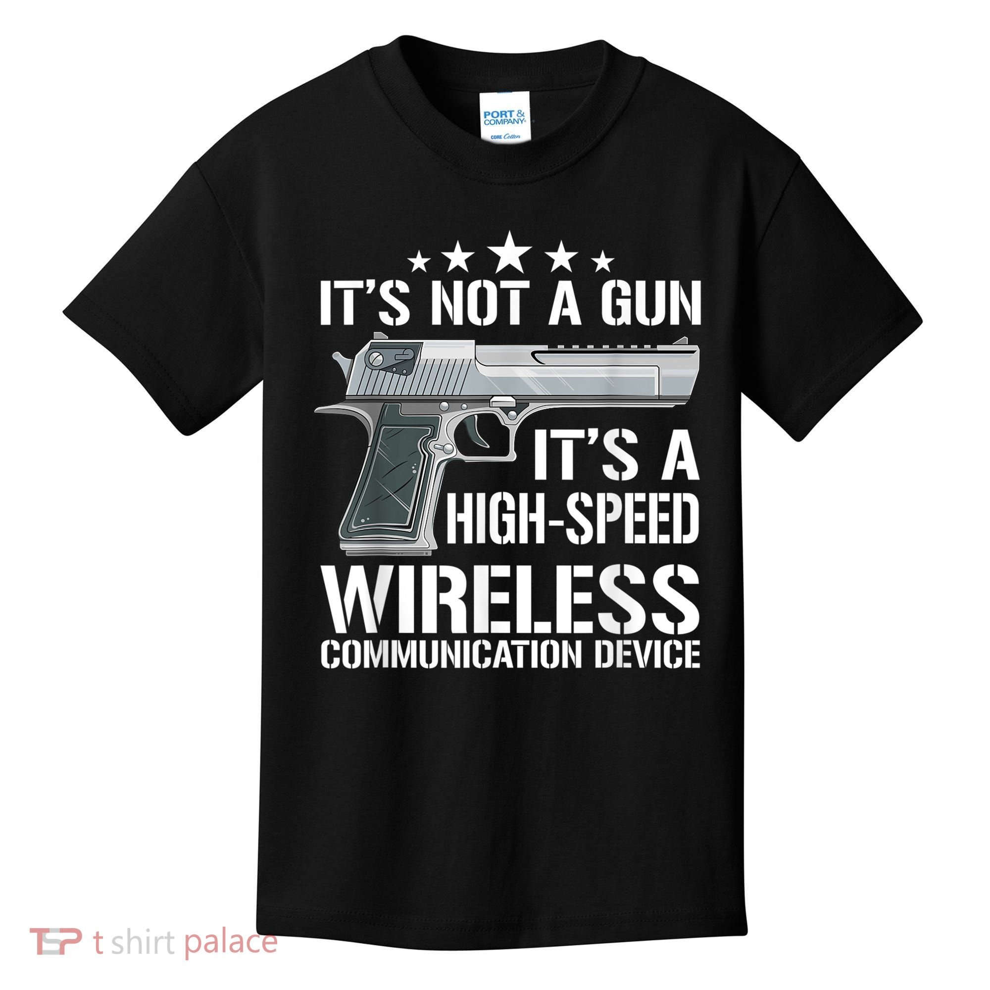 Its Not A Gun Meme Funny Its Not A Gun Kids T-Shirt