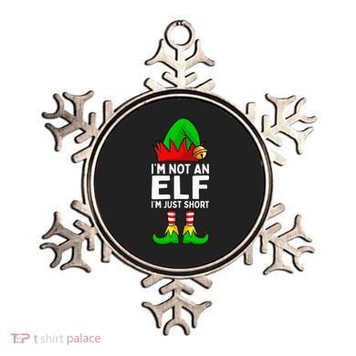 I'm Not An Elf Im Just Short Funny Christmas  Ornament