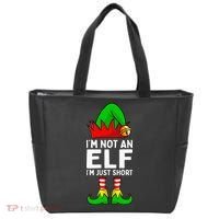 I'm Not An Elf Im Just Short Funny Christmas  Tote Bag thumb 0