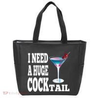 I Need A Huge Cocktail Tote Bag thumb 0