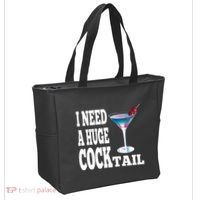 I Need A Huge Cocktail Tote Bag thumb 2