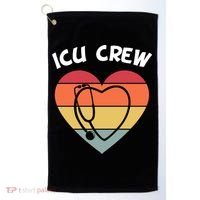 Icu Nurse Appreciation Stethoscope Cna Intensive Care Unit Gift Golf Towel thumb 0