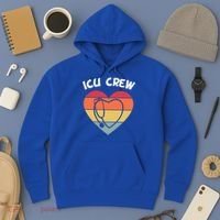 Icu Nurse Appreciation Stethoscope Cna Intensive Care Unit Gift Hoodie thumb 3
