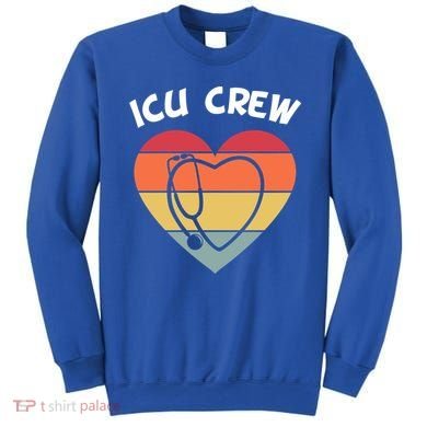 Icu Nurse Appreciation Stethoscope Cna Intensive Care Unit Gift Sweatshirt