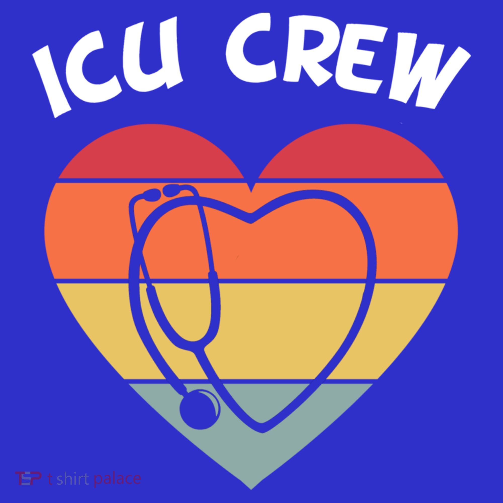 Icu Nurse Appreciation Stethoscope Cna Intensive Care Unit Gift Sweatshirt