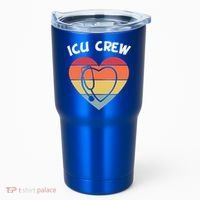 Icu Nurse Appreciation Stethoscope Cna Intensive Care Unit Gift Tumbler thumb 0
