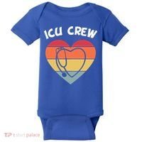 Icu Nurse Appreciation Stethoscope Cna Intensive Care Unit Gift Baby Bodysuit thumb 0
