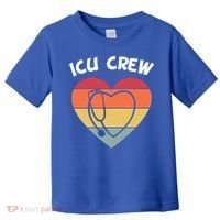 Icu Nurse Appreciation Stethoscope Cna Intensive Care Unit Gift Toddler T-Shirt thumb 0