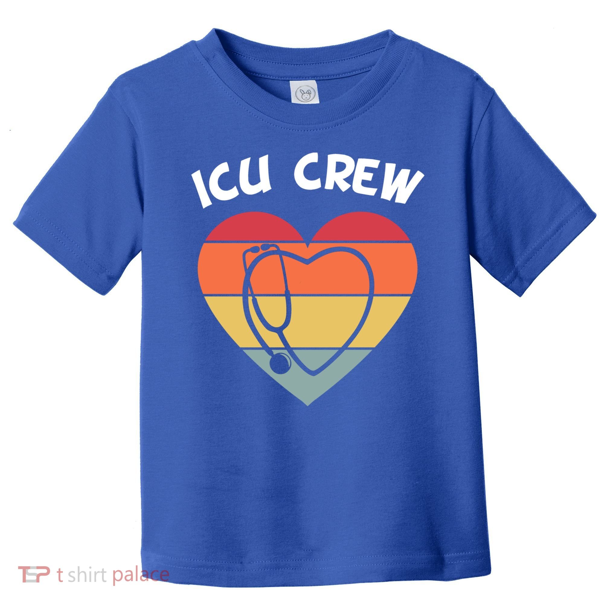Icu Nurse Appreciation Stethoscope Cna Intensive Care Unit Gift Toddler T-Shirt