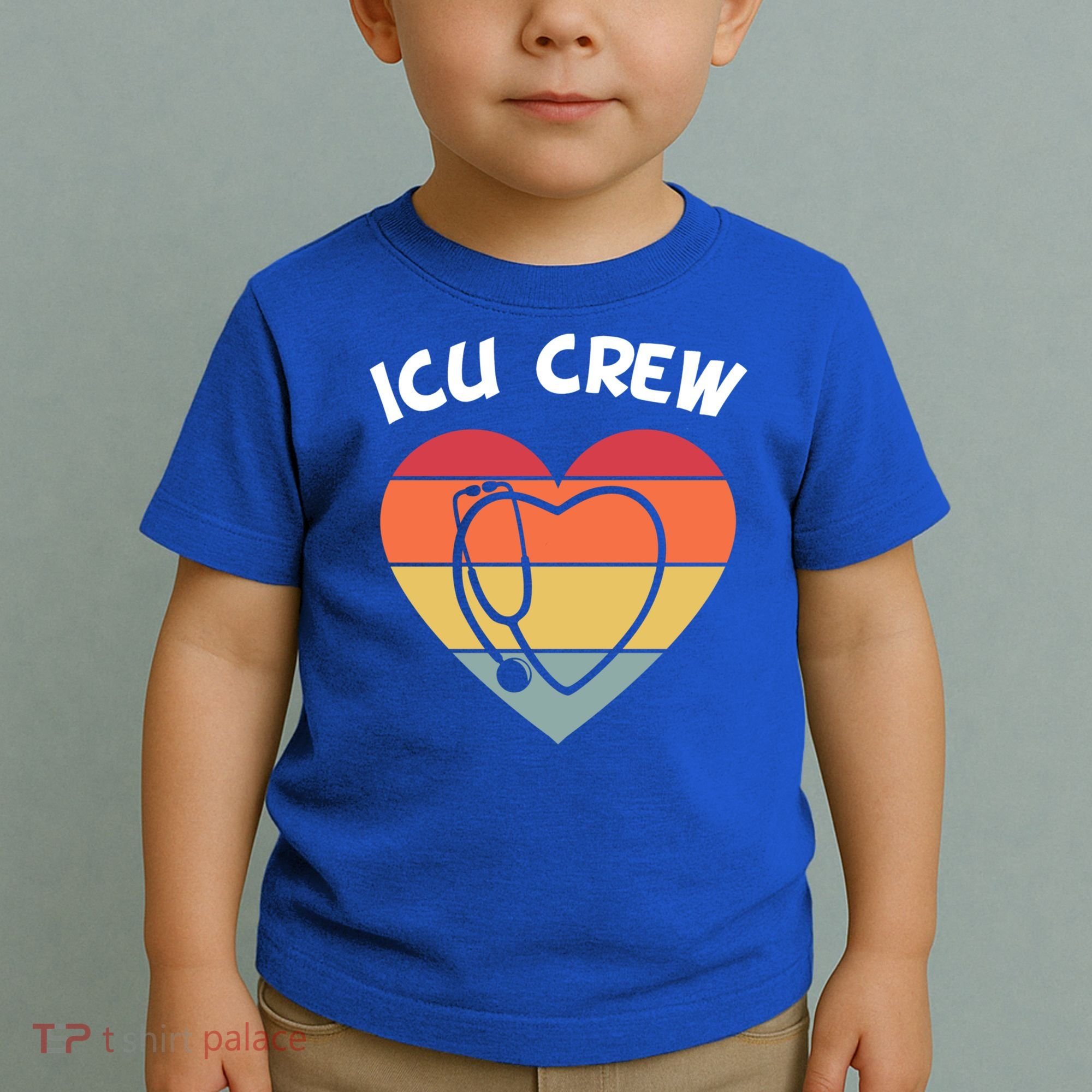 Icu Nurse Appreciation Stethoscope Cna Intensive Care Unit Gift Toddler T-Shirt