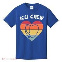 Icu Nurse Appreciation Stethoscope Cna Intensive Care Unit Gift Kids T-Shirt thumb 0