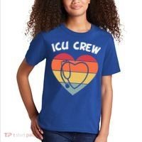 Icu Nurse Appreciation Stethoscope Cna Intensive Care Unit Gift Kids T-Shirt thumb 2
