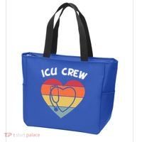 Icu Nurse Appreciation Stethoscope Cna Intensive Care Unit Gift Tote Bag thumb 3