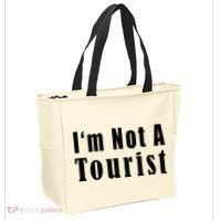 IM Not A Tourist Funny Tote Bag thumb 2