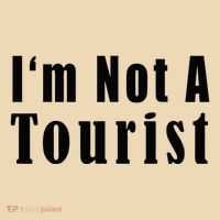 IM Not A Tourist Funny Tote Bag thumb 4