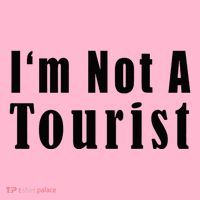 IM Not A Tourist Funny Coaster thumb 2