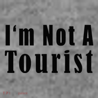 IM Not A Tourist Funny Toddler Hoodie thumb 2