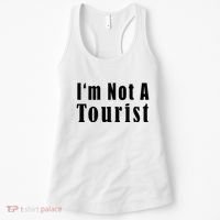IM Not A Tourist Funny Women's Tank Top thumb 0