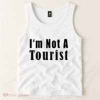 IM Not A Tourist Funny Tank Top thumb 2