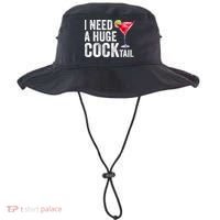 I Need A Huge Cocktail Funny Bucket Hat thumb 0