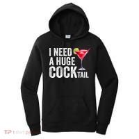 I Need A Huge Cocktail Funny Women's Hoodie thumb 0