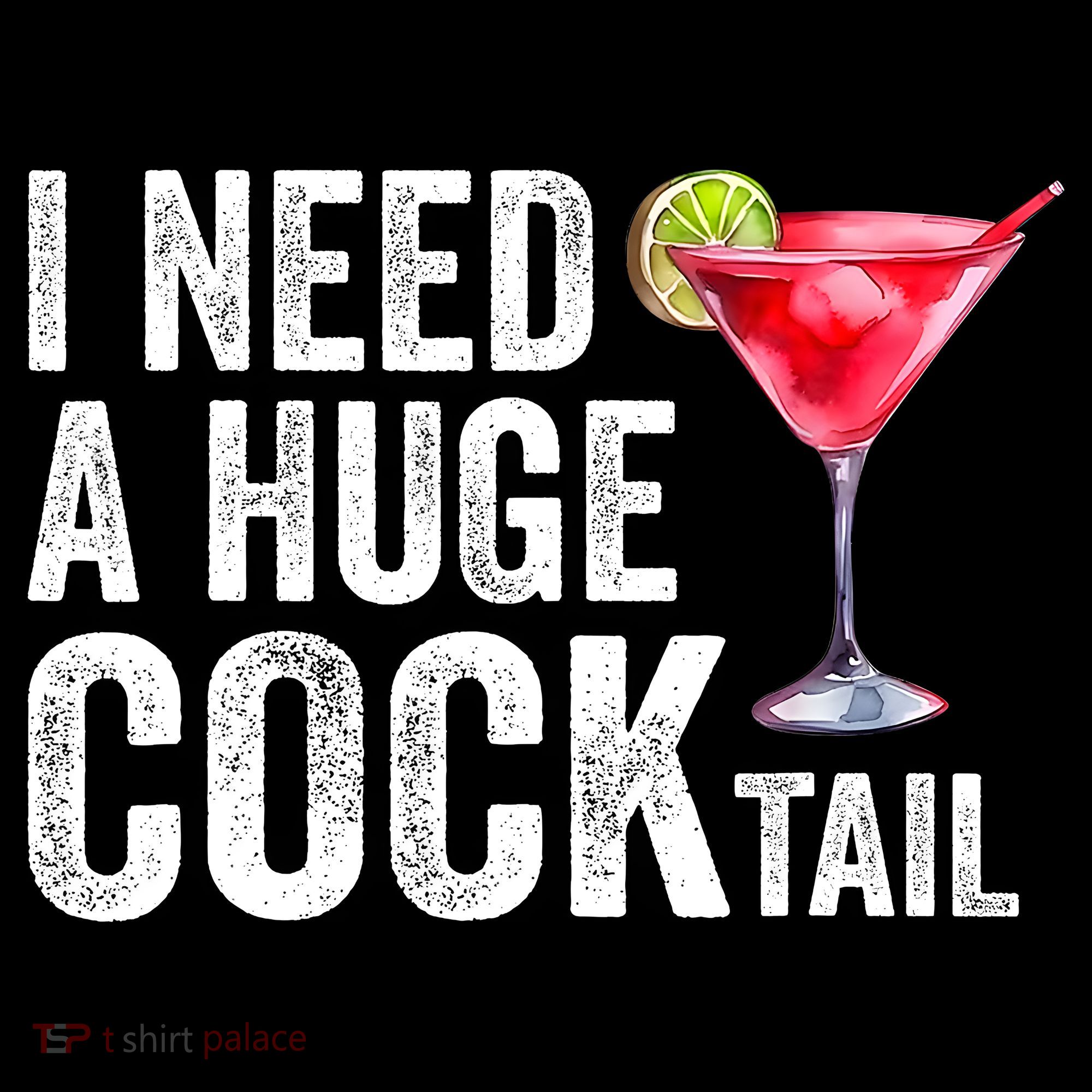 I Need A Huge Cocktail Funny Ornament