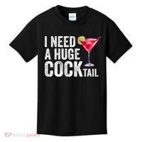 I Need A Huge Cocktail Funny Kids T-Shirt thumb 0