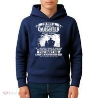 I'm Not A Perfect Daughter But My Crazy Dad Loves Me Kids Hoodie thumb 4