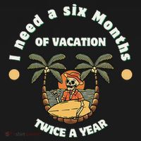 I Need A Six Months Vacation Twice A Year Kids Sweatshirt thumb 2
