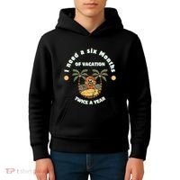 I Need A Six Months Vacation Twice A Year Kids Hoodie thumb 4