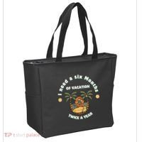 I Need A Six Months Vacation Twice A Year Tote Bag thumb 2