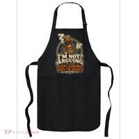 I'm Not Arguing Just Explaining Funny Cigar Apron thumb 0