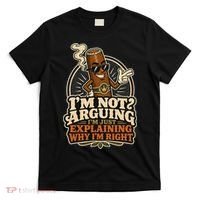 I'm Not Arguing Just Explaining Funny Cigar T-Shirt thumb 0