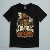 I'm Not Arguing Just Explaining Funny Cigar T-Shirt thumb 5
