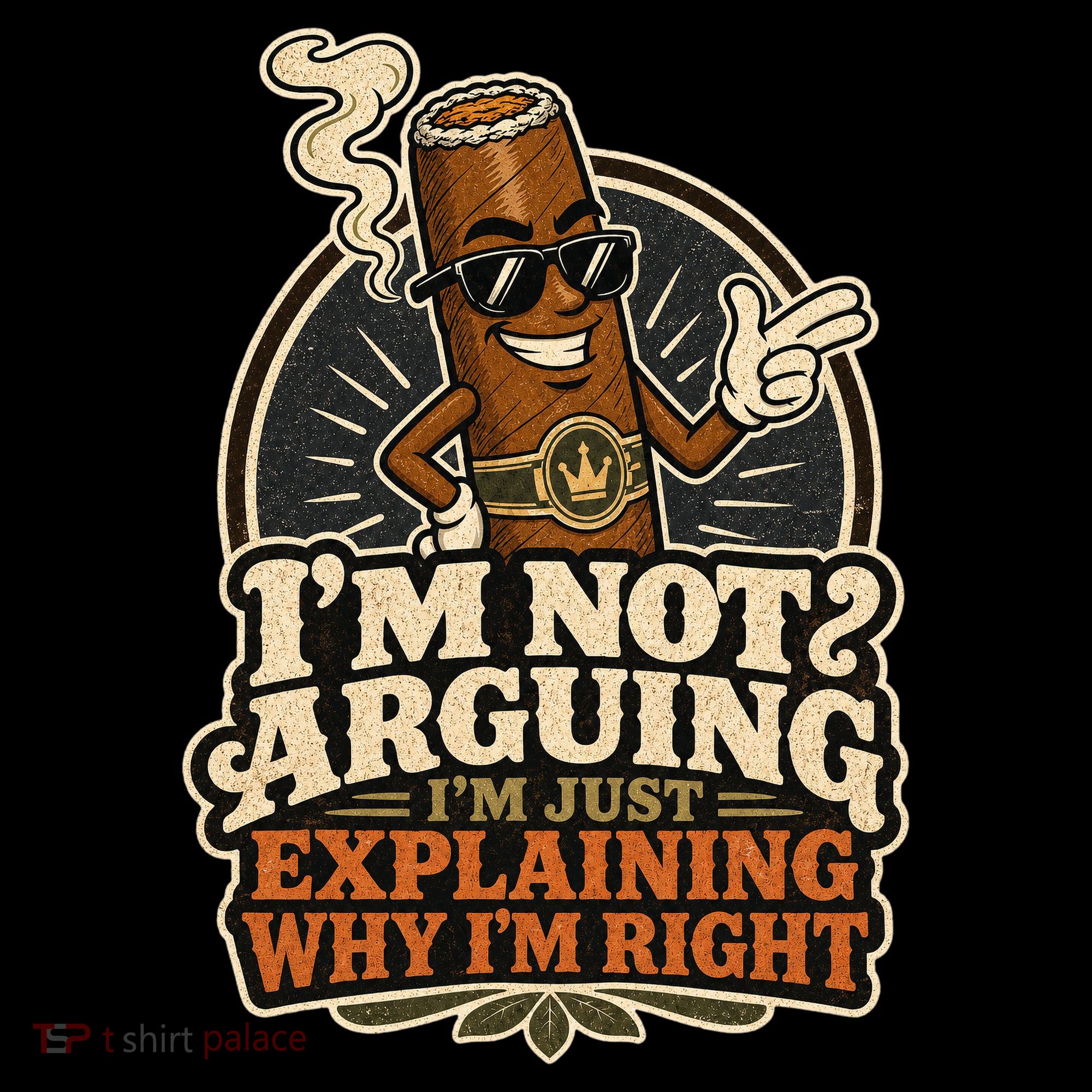 I'm Not Arguing Just Explaining Funny Cigar Coffee Mug