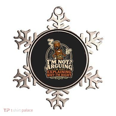 I'm Not Arguing Just Explaining Funny Cigar Ornament