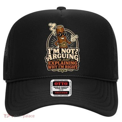 I'm Not Arguing Just Explaining Funny Cigar Hat