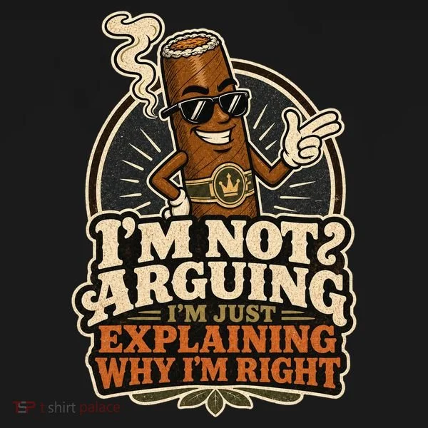 I'm Not Arguing Just Explaining Funny Cigar Toddler Hoodie