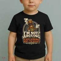 I'm Not Arguing Just Explaining Funny Cigar Toddler T-Shirt thumb 2