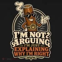 I'm Not Arguing Just Explaining Funny Cigar Toddler T-Shirt thumb 4