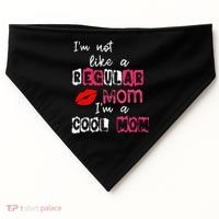 Im Not A Regular Mom Im A Cool Mom USA-Made Doggie Bandana thumb 0